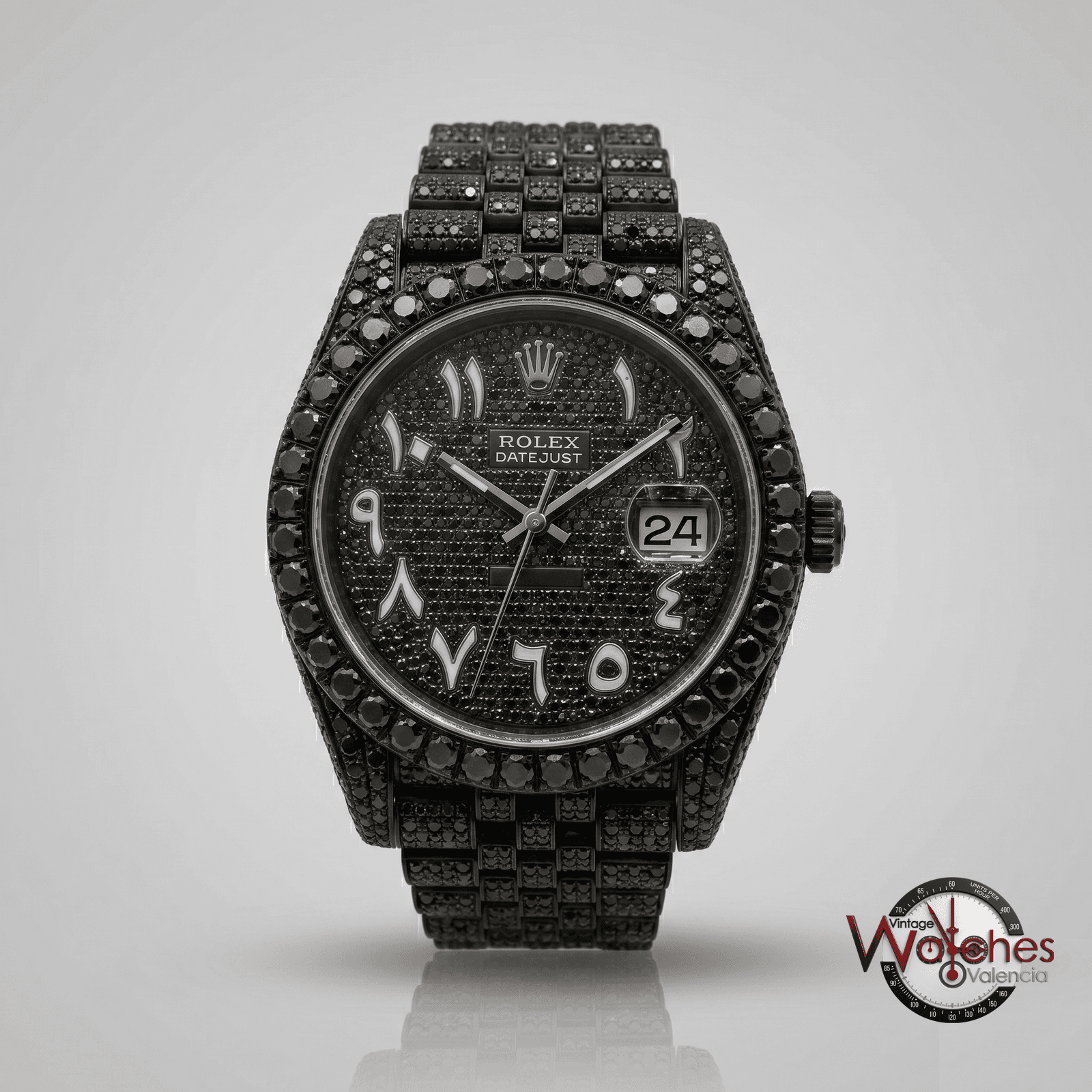 Rolex Datejust 41 "full iced" (customizado)