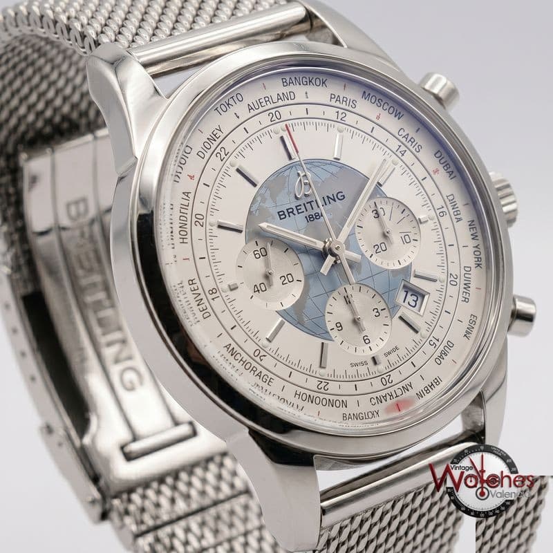 Breitling Transocean Chronograph Unitime de segunda mano