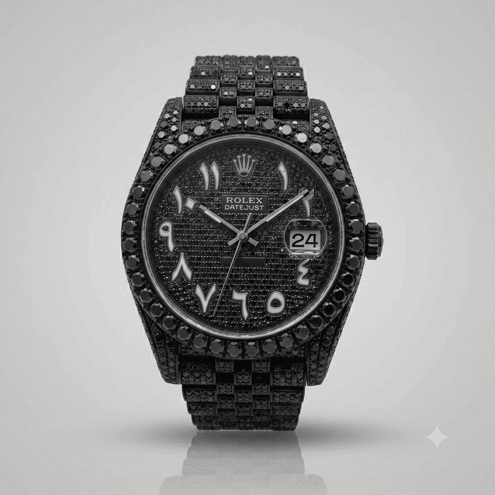 Rolex Datejust 41 "full iced" (customizado)