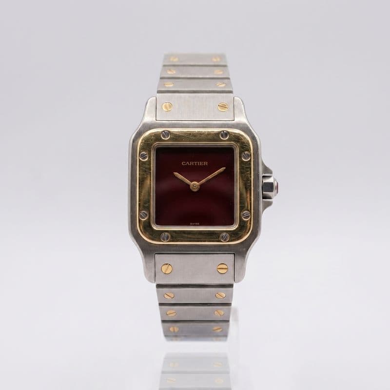 Cartier Santos Galbée (señora, ancien modèle) de segunda mano